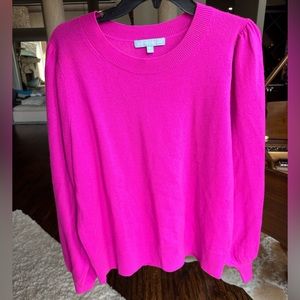 Fuschia Antonio Melani Cashmere Sweater